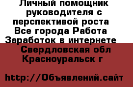 Личный помощник руководителя с перспективой роста - Все города Работа » Заработок в интернете   . Свердловская обл.,Красноуральск г.